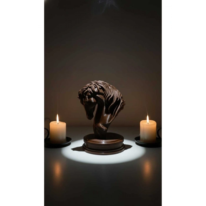 Modern 3d Kahverengi At Heykel 12 x 20 cm