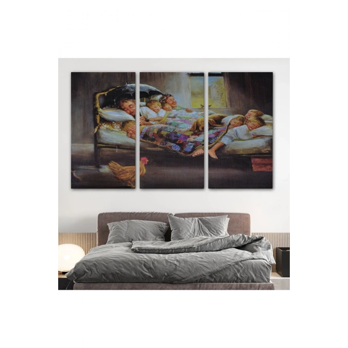 Mutluluğun Resmi Dianne Dengelin Eseri Kanvas Tablosu-6661