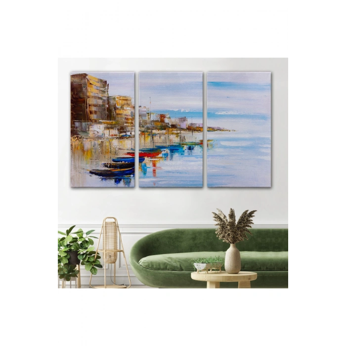 Mykonos Limanı Duvar Tablosu-1209
