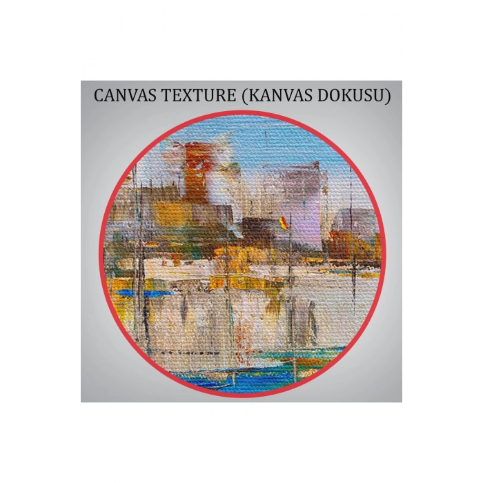 Mykonos Limanı Duvar Tablosu-1209