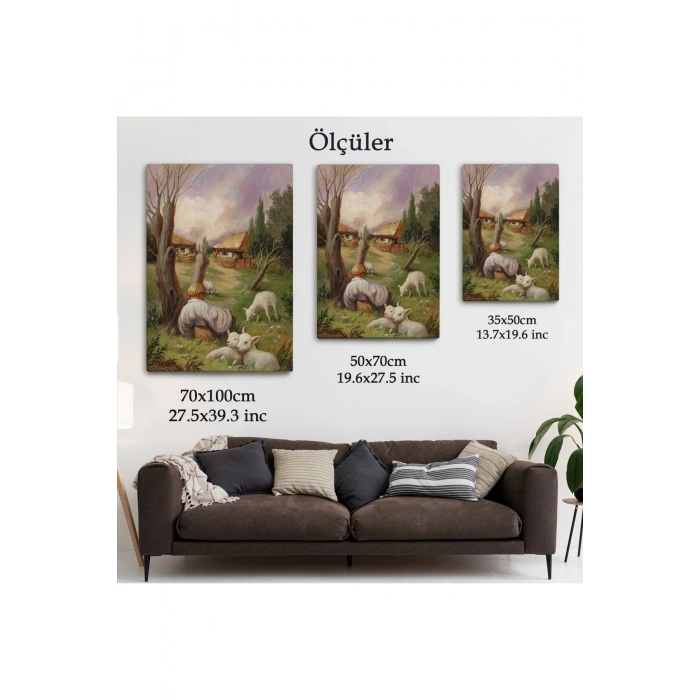 Nasıl Bakarsan Öyle Görürsün, Sürreal Duvar Tablosu-6226