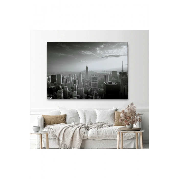  New York Şehir Manzarası Tablosu-6593