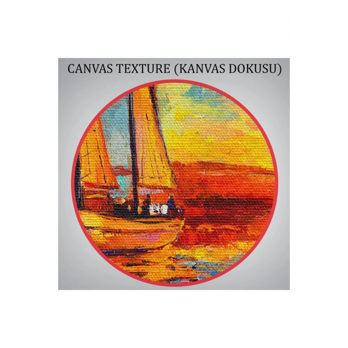 Okyanustaki Büyük Yelkenli Duvar Tablosu-1227