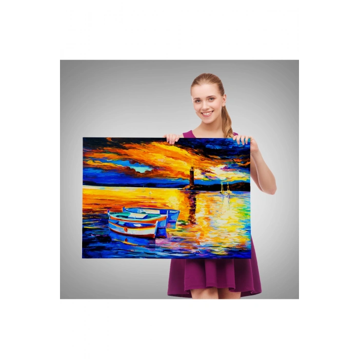 Okyanusun Gün Batımı Tablosu-1212