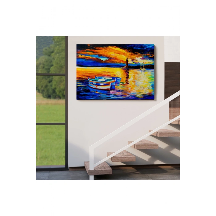 Okyanusun Gün Batımı Tablosu-1212