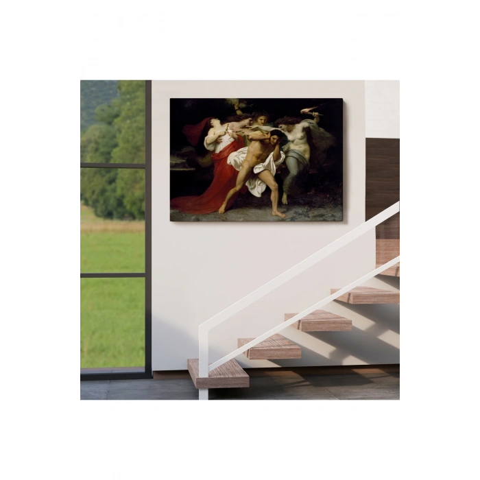 Orestesin Pişmanlığı veya Öfkelilerin Peşinde - William-Adolphe Bouguereau-6555