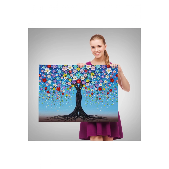 Ormandaki Geyik Tablosu-6566