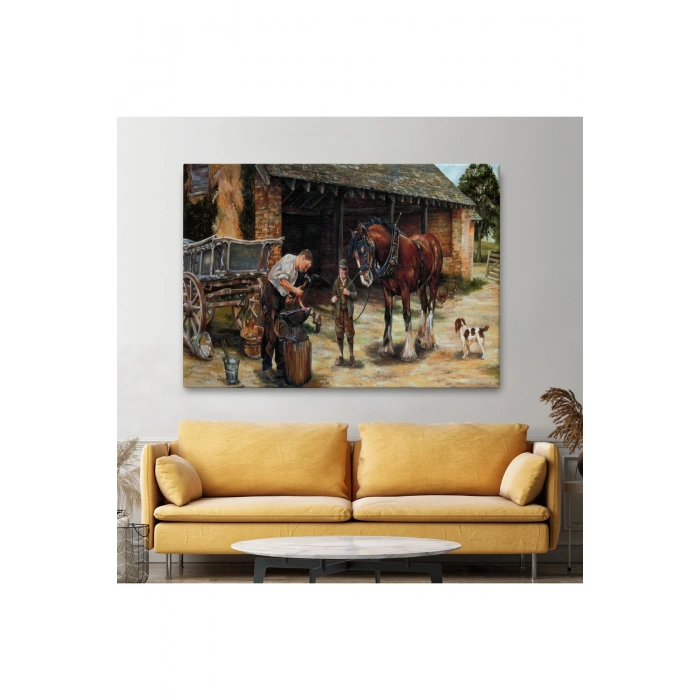 Ortacağ Alman Köy Yaşamı Tablosu-6606