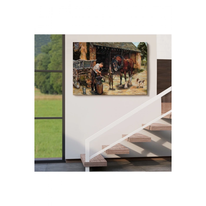 Ortacağ Alman Köy Yaşamı Tablosu-6606