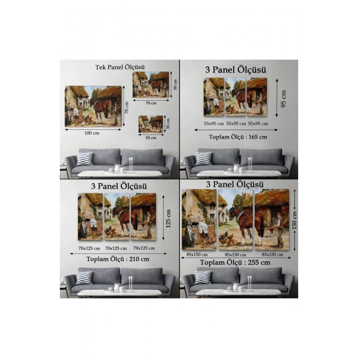 Ortacağ Alman Köy Yaşamı Tablosu-6606