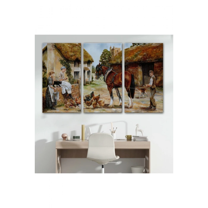 Ortacağ Alman Köyü Duvar Tablosu-6605