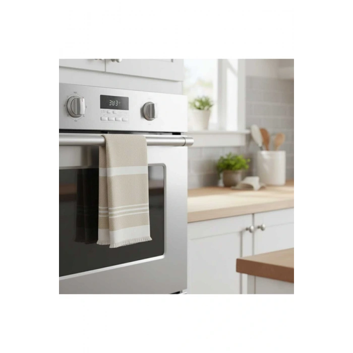 Pamuklu Mutfak Havlusu Püsküllü Emici El ve Kurulama Bezi