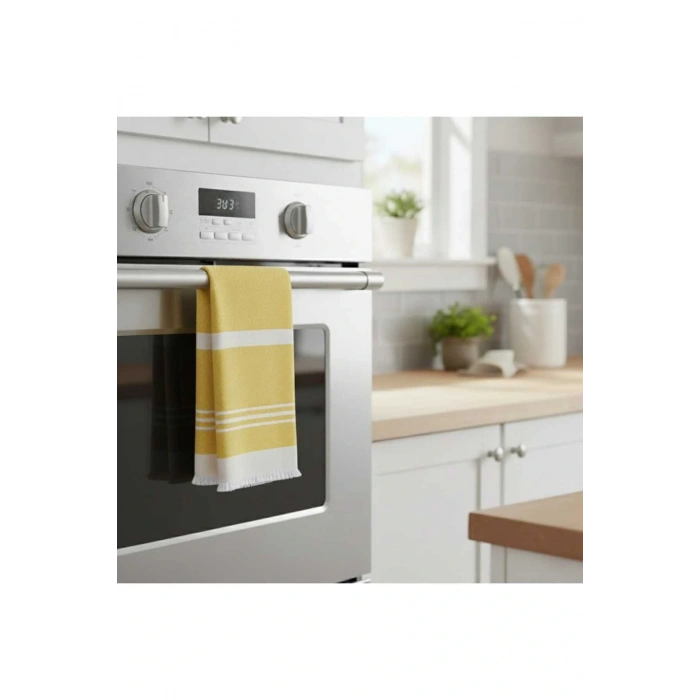 Pamuklu Mutfak Havlusu Püsküllü Emici El ve Kurulama Bezi