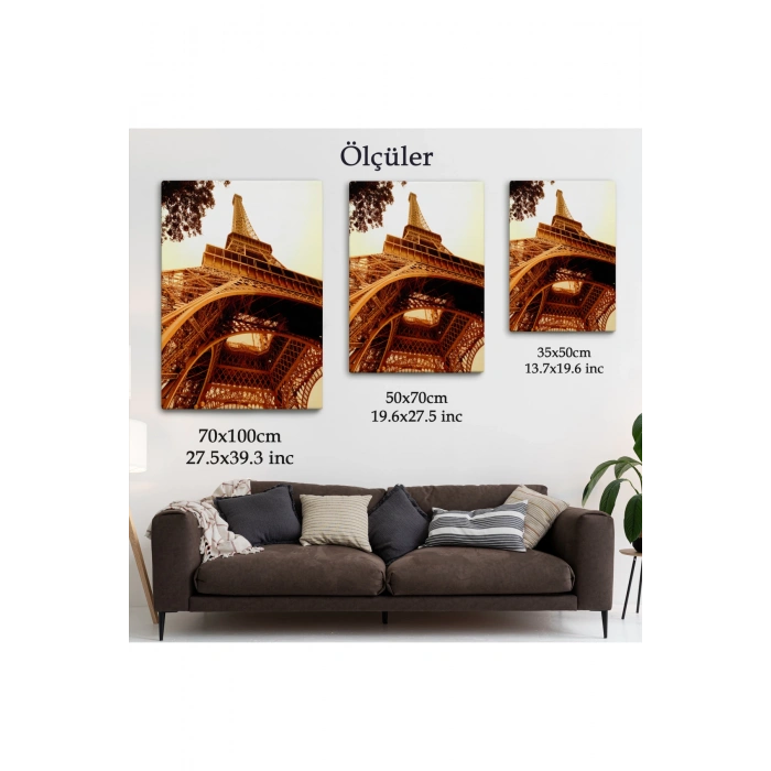 Paris Eyfel Kulesi Duvar Tablosu-6405
