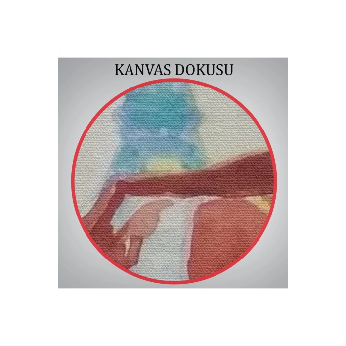 Paris Eyfel Manzaralı Sevgililer Suluboya Görünümlü Duvar Tablosu-6298