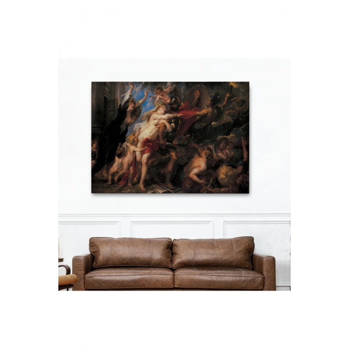 Peter Paul Rubens’in Savaşın Sonuçları Tablosu-6655