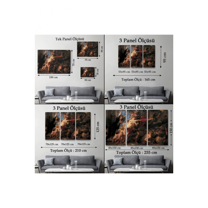 Peter Paul Rubens’in Savaşın Sonuçları Tablosu-6655