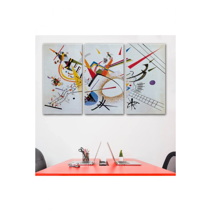 Renkli Gerçeküstü Dekoratif Duvar Tablosu-6615