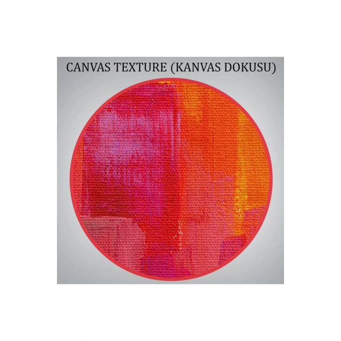 Renkli Şehir Silüeti Duvar Tablosu-1223