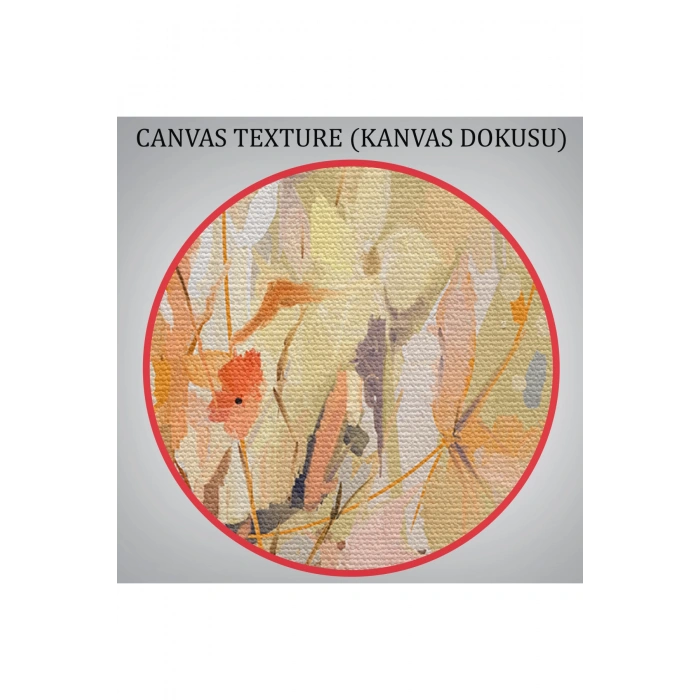 Renkli Yapraklar Duvar Tablosu-1240