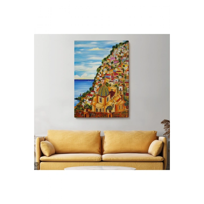 Roberto Gagliardinin Positano İsimli Tablosu-6328