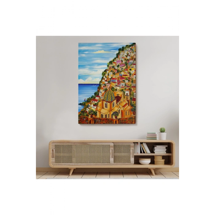 Roberto Gagliardinin Positano İsimli Tablosu-6328