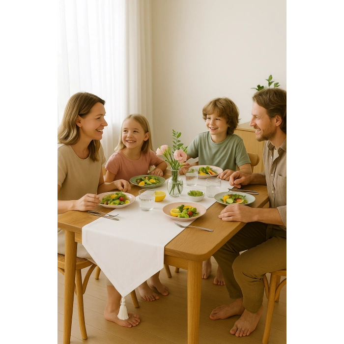 Simela Lüks Runner Masa Örtüsü 35 x 150 cm