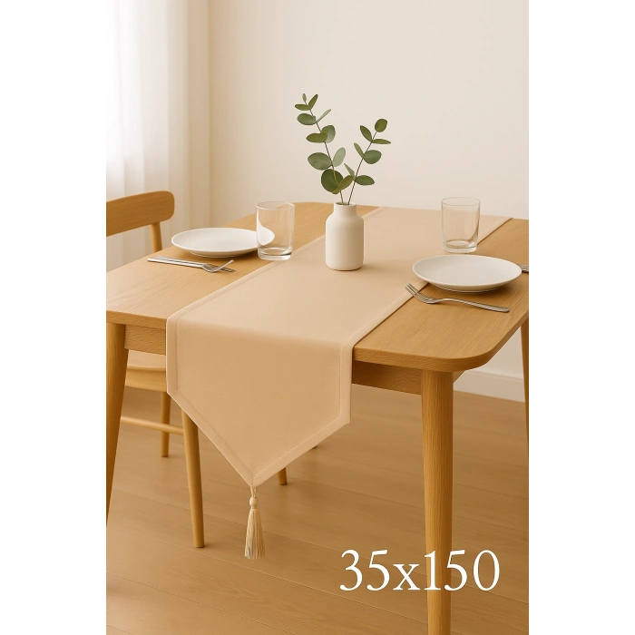 Simela Lüks Runner Masa Örtüsü 35 x 150 cm