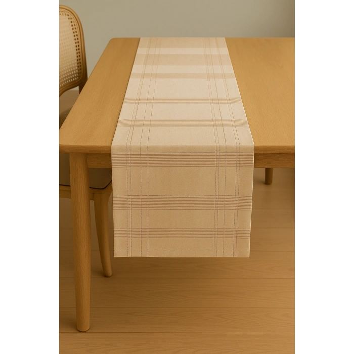 Runner Masa Örtüsü Jasmin Keten 35 x 150 cm