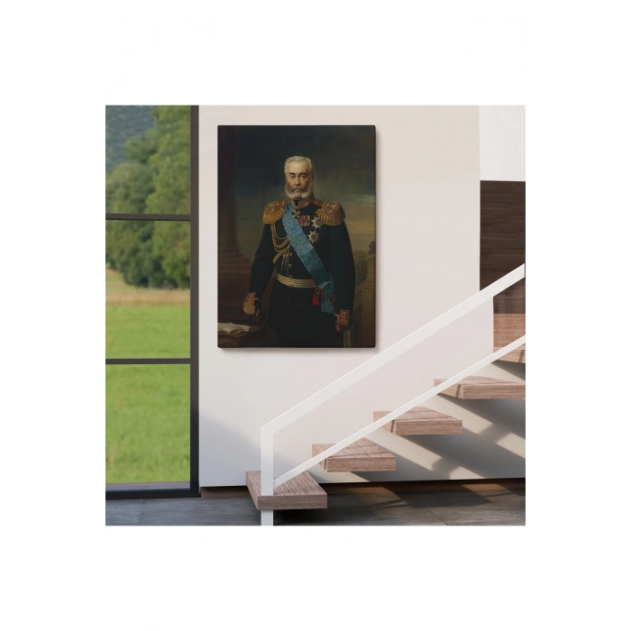 Rus imparatorluğu Generali Alexander Vladimirovich Adlerberg Tablosu-6359