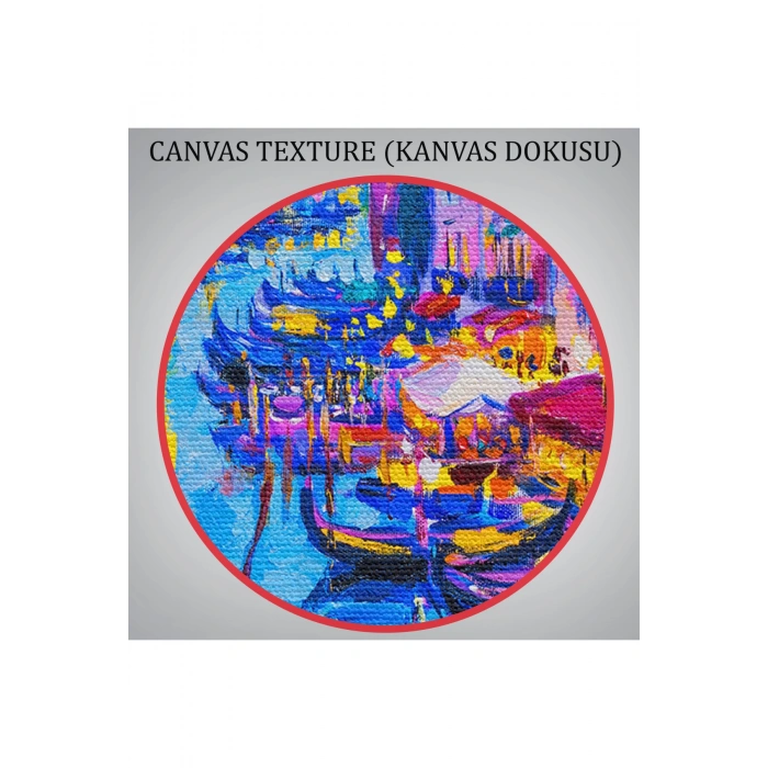 Rusya Neva Nehri Manzarası Duvar Tablosu-1207