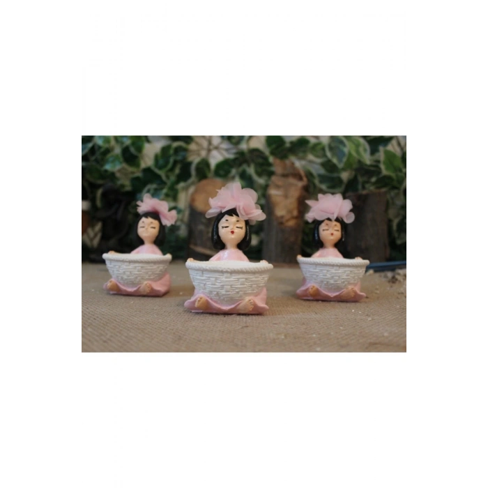 Şahtsrm 6 Adet Lokumcu Kız Kahve Yanı Sunum Lokumluk