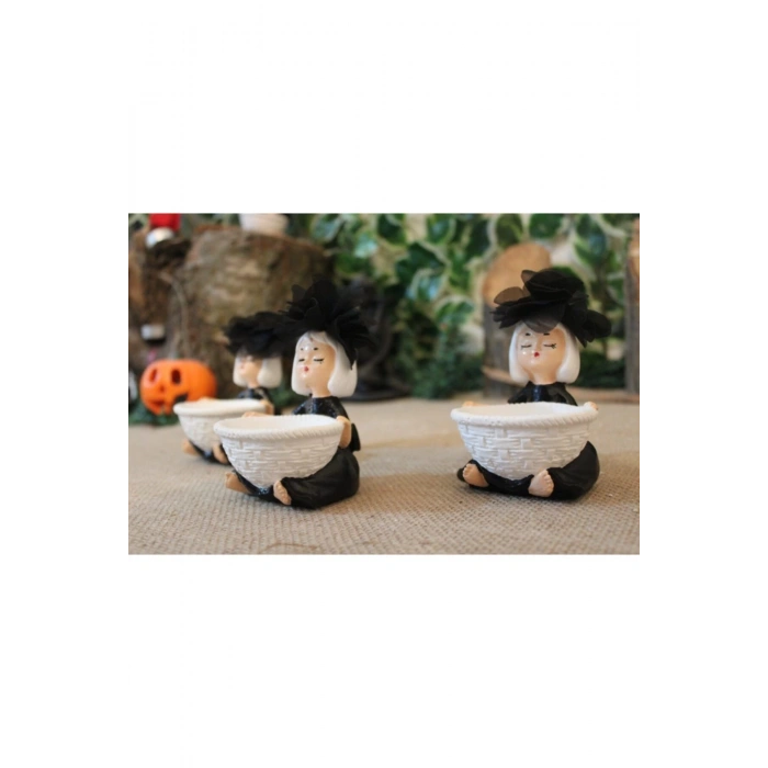 Şahtsrm 6 Adet Lokumcu Kız Kahve Yanı Sunum Lokumluk