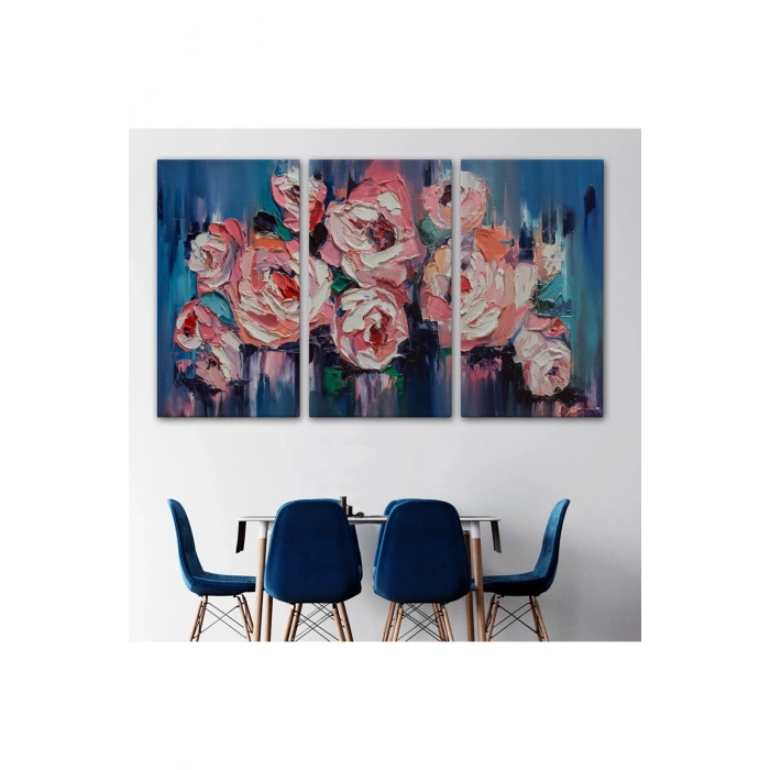 Şakayık Çiçeği Tablosu, Kanvas Duvar Tablosu-1198