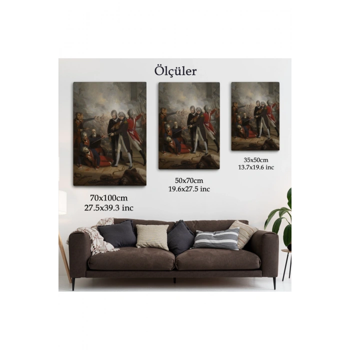 San Nicolasın St Vincentta Teslim Olması Reprodüksiyon Tablosu-6277