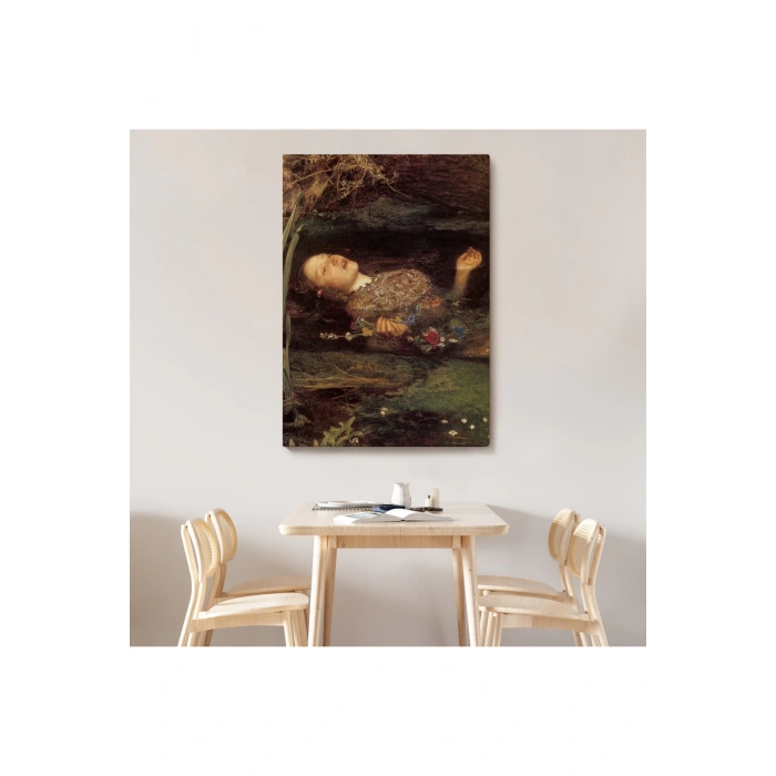 Shakespearein Opheliası Hamlet Dekoratif Duvar Tablosu-6319