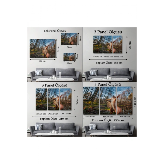 Sincap Dekoratif Kanvas Tablo 1178