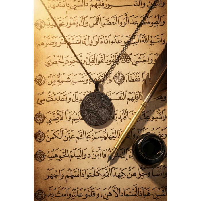 Siyah Renk Titanyum Kaplama Çelik Kolye Paslanmaz Zincir Kararmaz