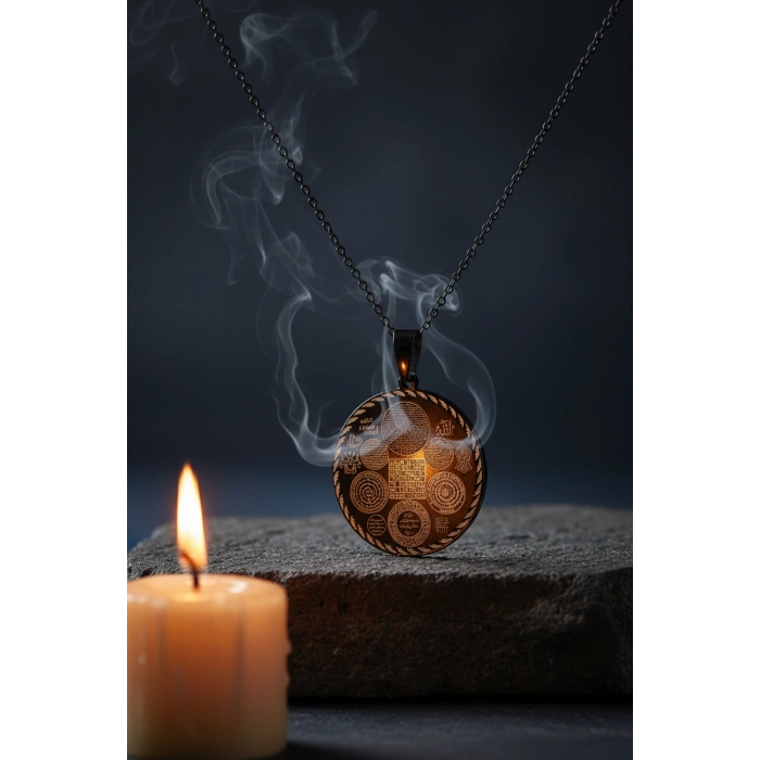 Siyah Renk Titanyum Kaplama Çelik Kolye Paslanmaz Zincir Kararmaz, Paslanmaz Dayanıklı