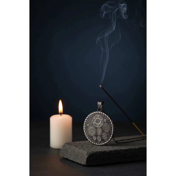 Siyah Renk Titanyum Kaplama Çelik Kolye Paslanmaz Zincir Kararmaz, Paslanmaz Dayanıklı