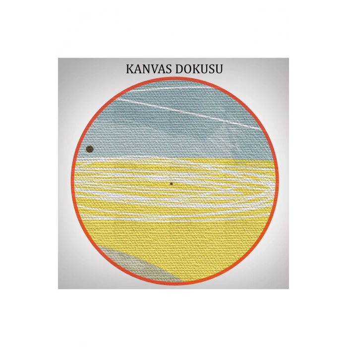 Soyut Renkli Sürreal Şekiller Dekoratif Duvar Tablosu Üçlü Set-EJ-109