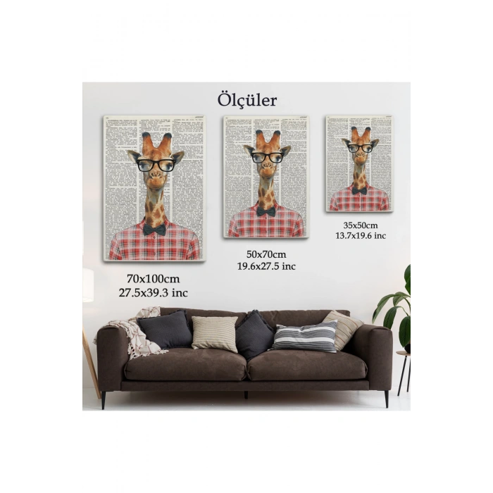 Sözlük Sayfasındaki Zürada Dekoratif Duvar Tablosu-6221