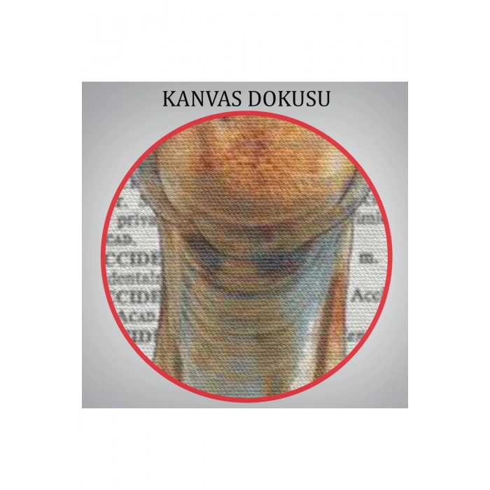 Sözlük Sayfasındaki Zürada Dekoratif Duvar Tablosu-6221