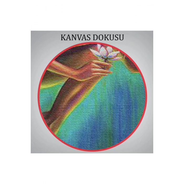 Su Altındaki Kadın Dekoratif Duvar Tablosu-6653