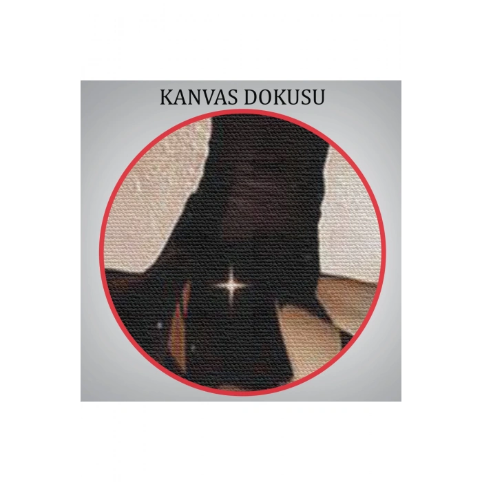 Süpürge ile Uçan Cadı, Cadılar Bayramı Hediyesi, Hellowen Tablo -6271