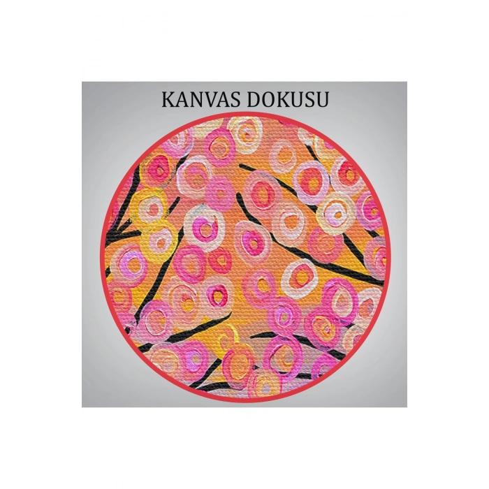 Sürreal Ağaçtaki Renkler Senfonisi Tablosu-6629