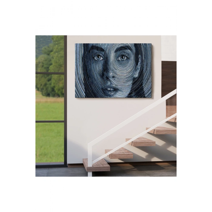 Sürreal Kadın Dekoratif Duvar Tablosu-6530