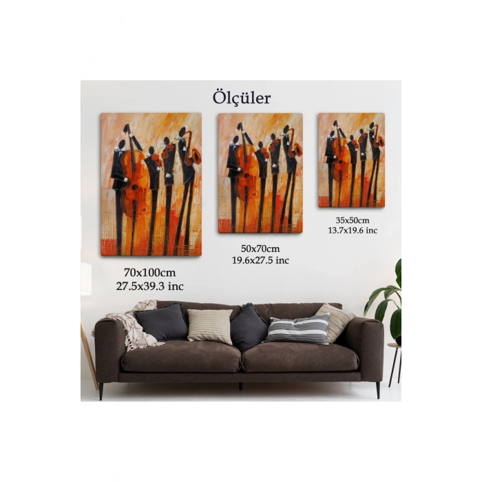 Sürreal Müzik Grubu Duvar Tablosu-6497