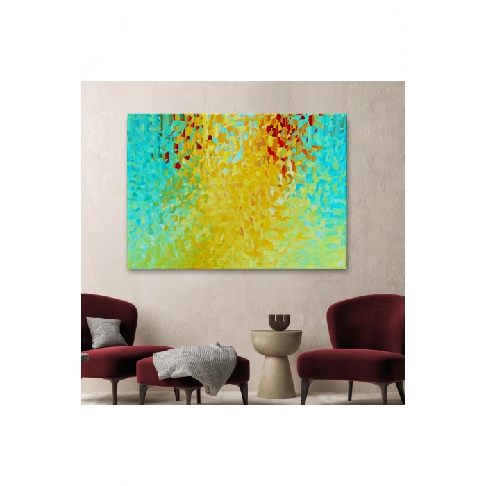 Sürreal Renkler Senfonisi Tablosu-6636