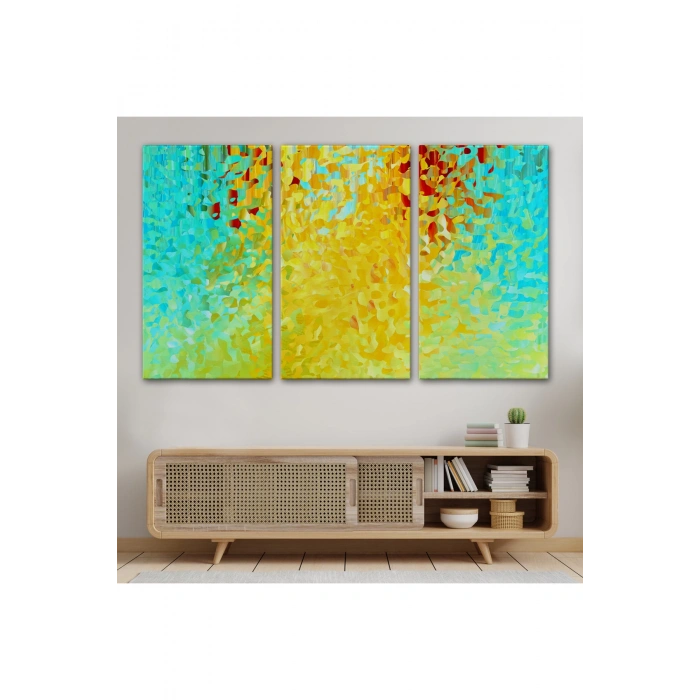 Sürreal Renkler Senfonisi Tablosu-6636